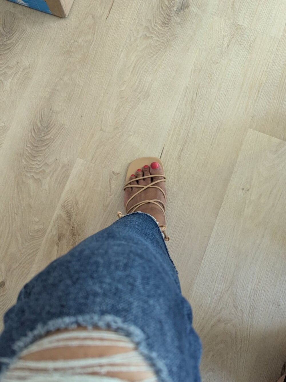 Zara Strappy Kitten Heels - Picture 9 of 15